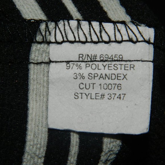 J Valdi Stripe Swimsuit Cover Up Size XL (BB-33) - Picture 3 of 4